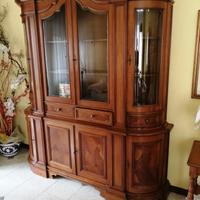 Credenza/vetrina Radica di noce