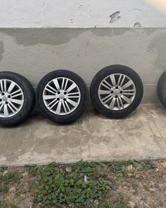 Cerchi in lega Gomme Fiat Grande PuntoEvo 2007-18