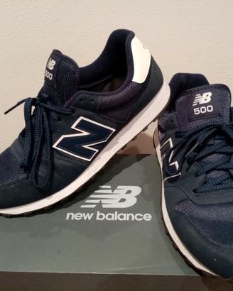 Sneakers uomo NewBalance GM500 blu