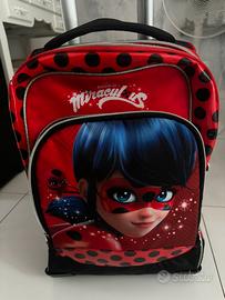 Zaino Trolley Scuola Miraculous