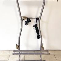 portasci per ruota posteriore fuoristrada