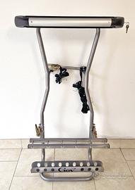 portasci per ruota posteriore fuoristrada