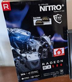 Scheda video Sapphire RX580 Nitro+ 8GB