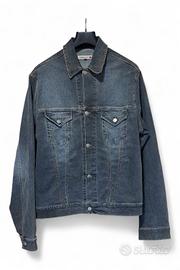 Giacca jeans vintage per uomo XXL blu