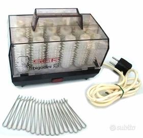 131 BIGODINI “SGR” Set di completo di 18 bigodini