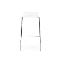 2 Sgabelli Slim Sintesi Bianchi