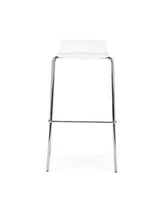 2 Sgabelli Slim Sintesi Bianchi