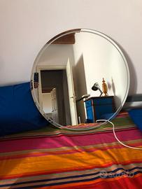 Specchio tondo da bagno illuminazione integrata