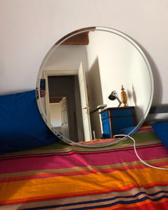 Specchio tondo da bagno illuminazione integrata