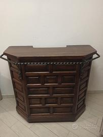 banco bar mobile in legno