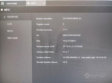 dahua xvr2108 DVR e nvr 8ch