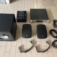 Impianto audio casa bar negozio attività