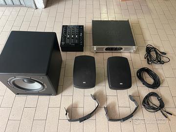 Impianto audio casa bar negozio attività