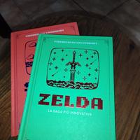 Due libri videogiochi leggendari Zelda super Mario