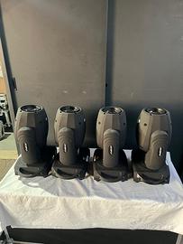 4 teste mobili spot led 150watt