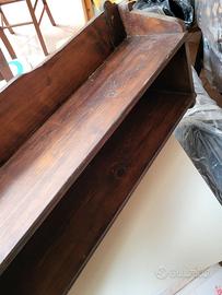 Mensola rustica in legno