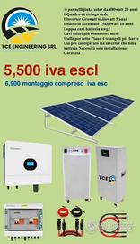 kit fotovoltaico 