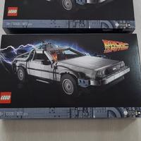 Lego delorean ritorno al futuro