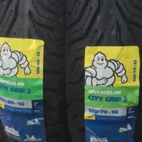 Coppia Pneumatici 100/80-10 53L e 120/70-10 54L