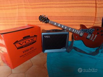 chitarra elettrica +amplificatore 