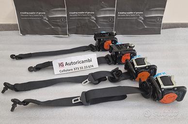 4 Cinture Mercedes classe A W176 anno 2013 IN POI