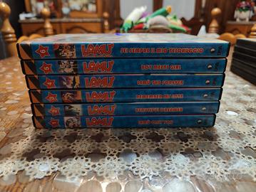 Lamù - Lotto 6 Film DVD DeAgostini - RARI