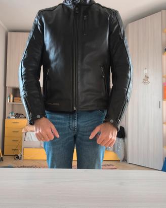 Giacca moto in pelle Segura Laxley uomo L