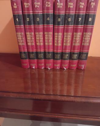 enciclopedia dell'arte moderna anno 1969