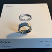 Oura Ring 4 Silver Taglia 10 – Nuovo Smart Ring