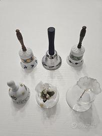 6 CAMPANELLE DECORATIVE