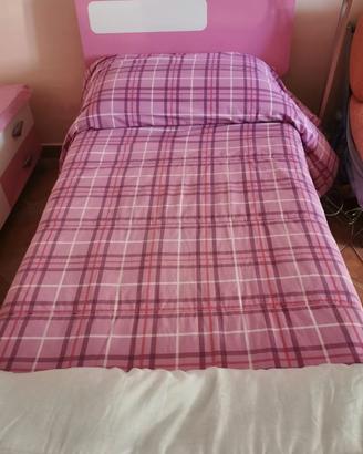 Letto singolo cameretta ragazza 🌸
