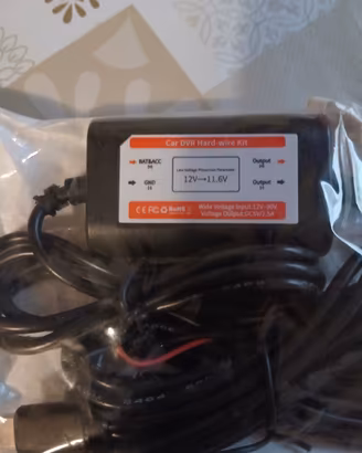  kit car dvr hard-wire per dashcam