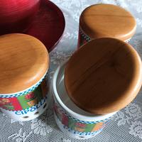 barattoli da esposizione ceramica cucina 