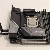 Combo Z590I Aorus Ultra + i7-11700k + RAM e diss.