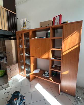 Porta tv e vetrinetta