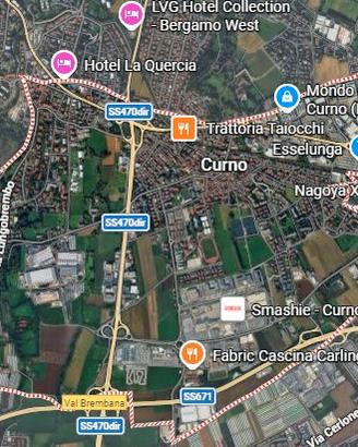 Curno trilocale con giardino
