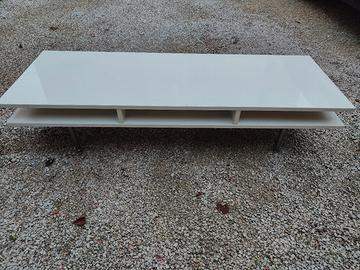 Mobile TV bianco lucido