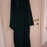 Abaya con perline