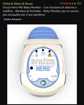Baby monitor respirazione INDISPENSABILE