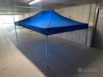 GAZEBO 4,5x3 FULL ACCIAIO