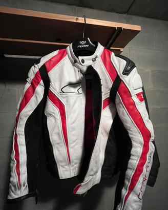 Giacca in pelle moto