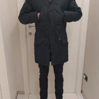 Parka blu K-Way