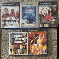 Fifa GTA Rayman Pro Soccer PS2