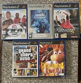 Fifa GTA Rayman Pro Soccer PS2