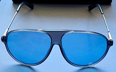 Gucci occhiali da sole m9d. Aviatore con box