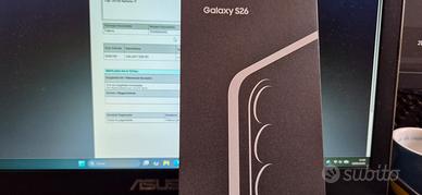 Samsung Galaxy S26 - 512 GB - Nuovo SIGILLATO