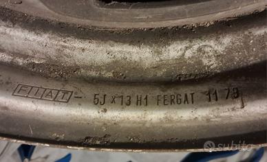 Cerchi Fiat Fergat 5x13 4x98