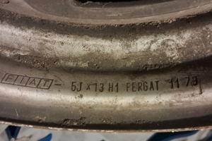 5 Cerchi Fiat Fergat 5x13 4x98