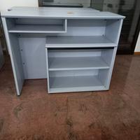 Mobile ufficio armadio studio grigio in legno