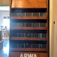 Espositore vintage ARWA cassettiera modernariato